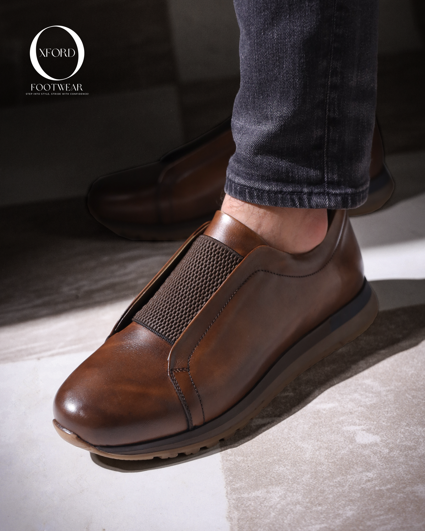 Soft Strap Sneaker Brown