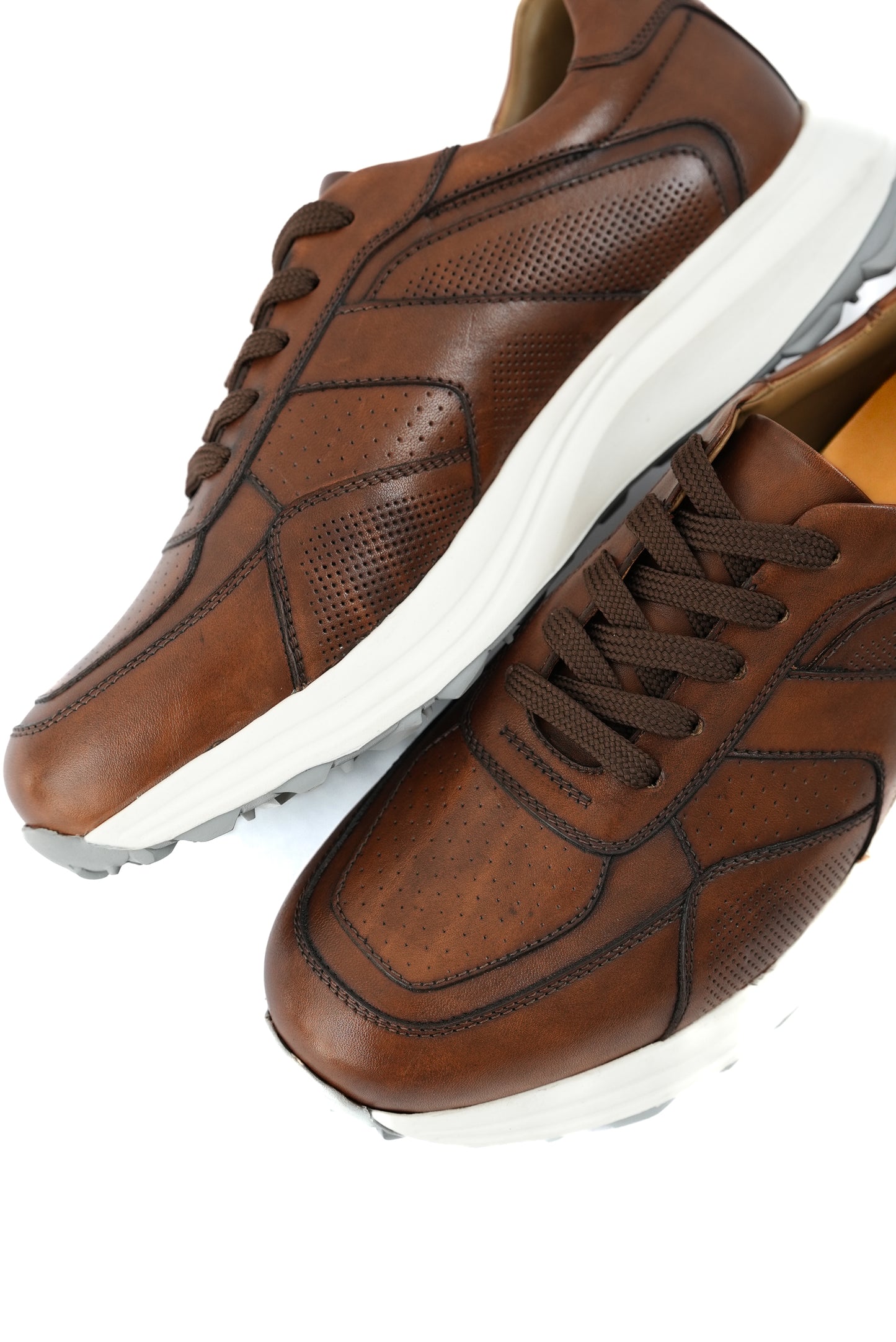Flex Fit Sneakers Brown