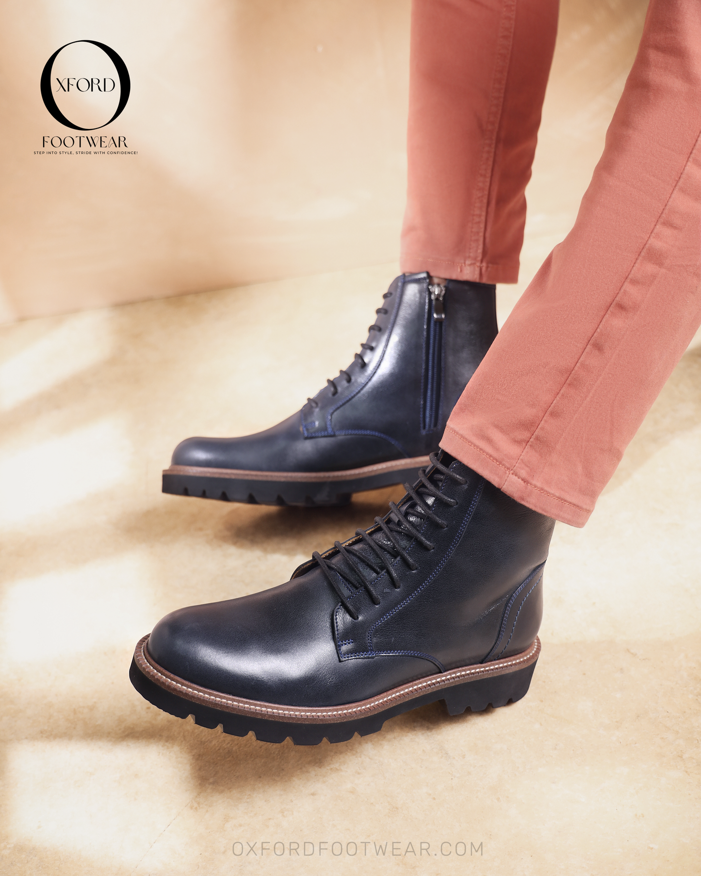 Padock Boot Navy