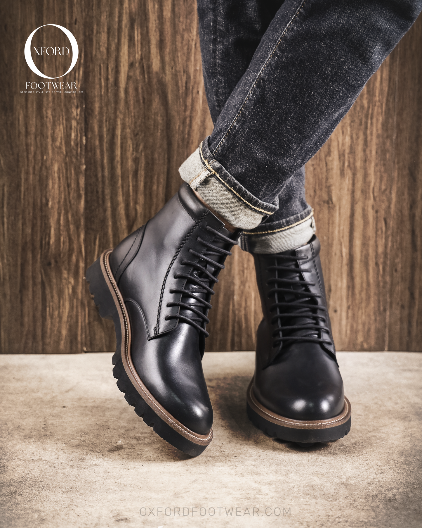 Combat Fashion Boot Black