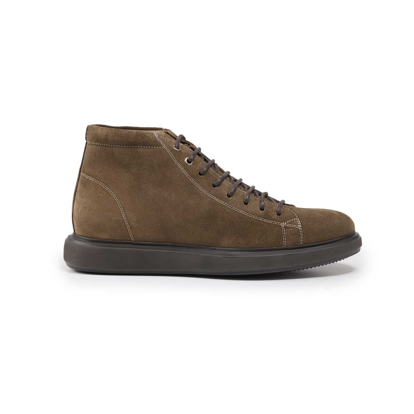 Ankle Sued Dark Beige