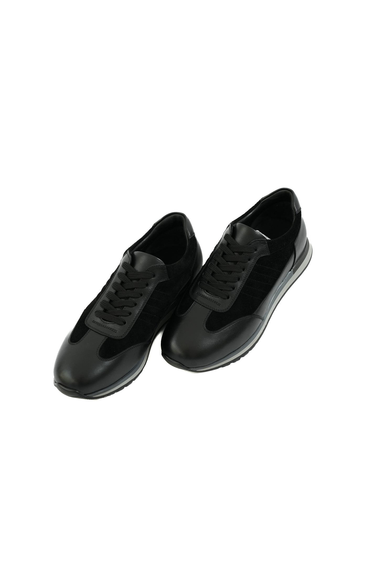 Lined Sneakers Black