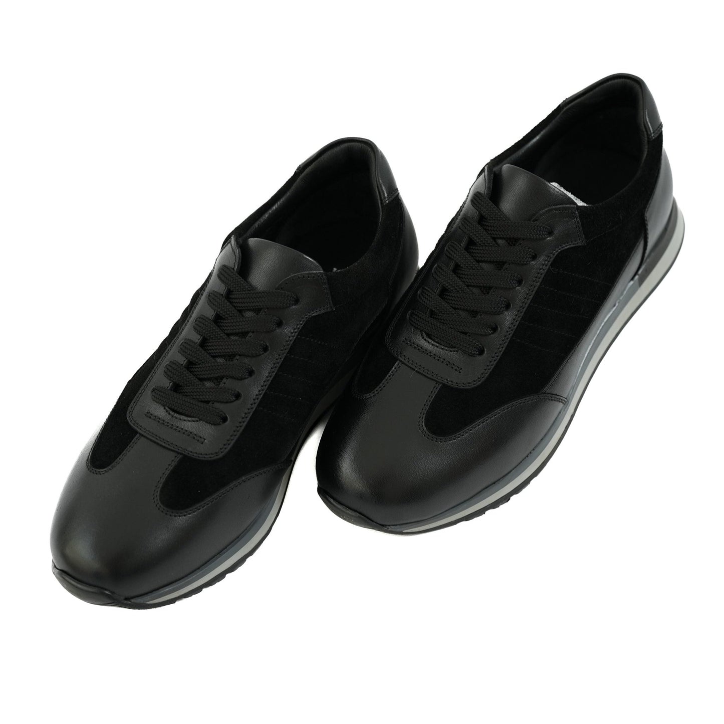 Lined Sneakers Black