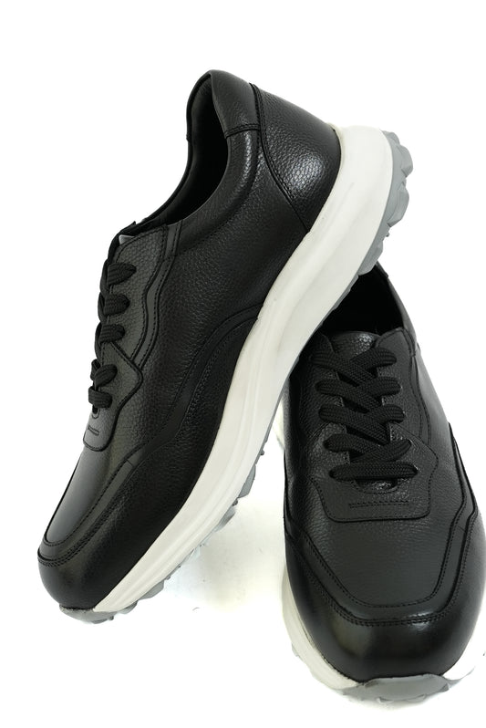 Pure Lined Sneakers Black