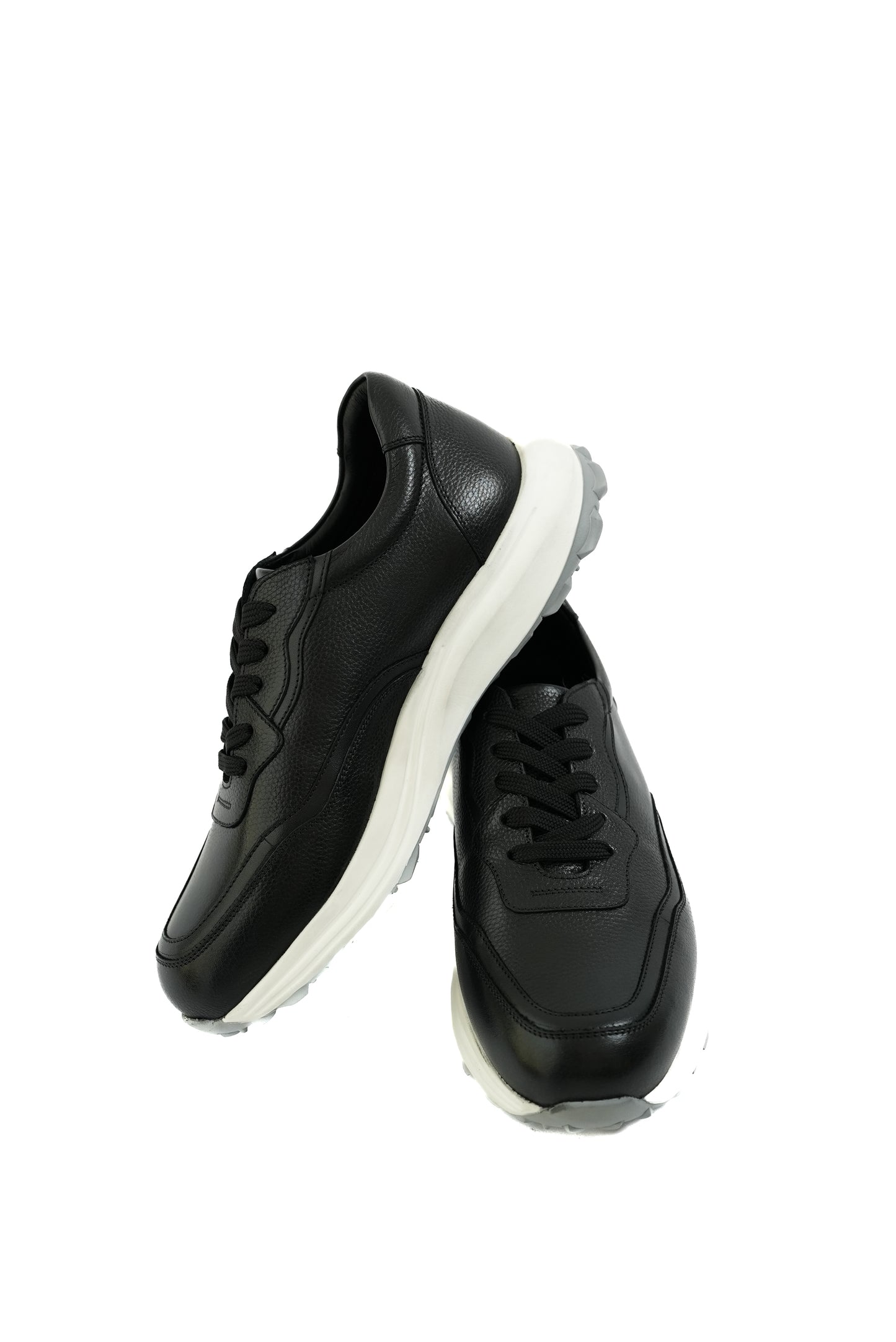 Pure Lined Sneakers Black