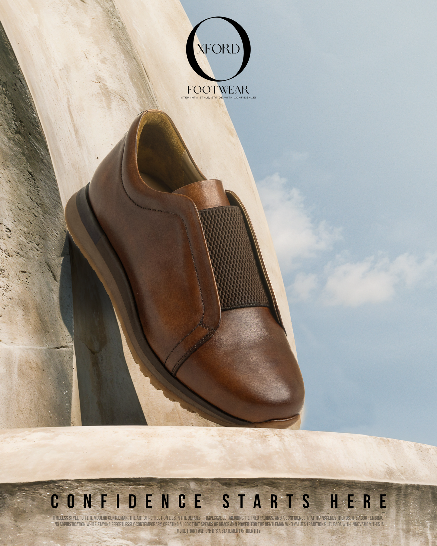 Soft Strap Sneaker Brown